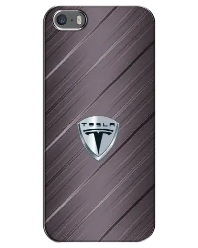 Чохол для iPhone 5 / 5s / SE з картинкою «Металева текстура Tesla» Чохол для iPhone 5 / 5s / SE з картинкою «Металева текстура Tesla»