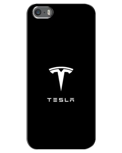 Чохол для iPhone 5 / 5s / SE з картинкою «Tesla White Logo» Чохол для iPhone 5 / 5s / SE з картинкою «Tesla White Logo»