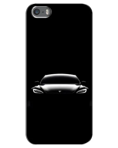 Чохол для iPhone 5 / 5s / SE з картинкою «Фари Tesla Night» Чохол для iPhone 5 / 5s / SE з картинкою «Фари Tesla Night»