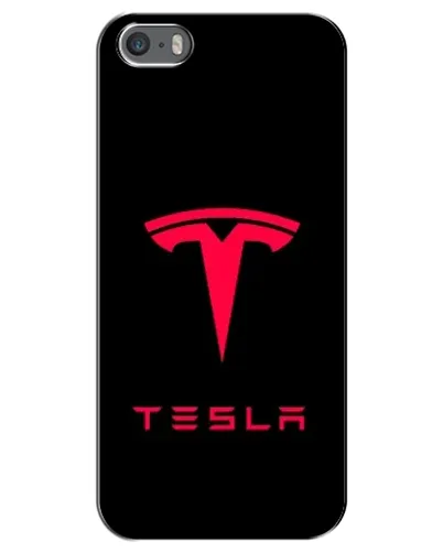 Чохол для iPhone 5 / 5s / SE з картинкою «Tesla Red Logo» Чохол для iPhone 5 / 5s / SE з картинкою «Tesla Red Logo»