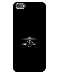 Чохол для iPhone 5 / 5s / SE з картинкою «Mercedes — абстрактні лінії»
