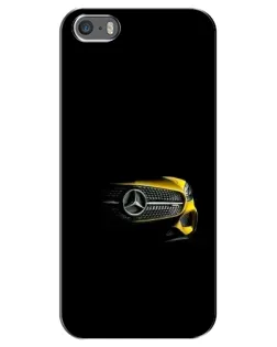 Чохол для iPhone 5 / 5s / SE з картинкою «Mercedes — ретро стиль»