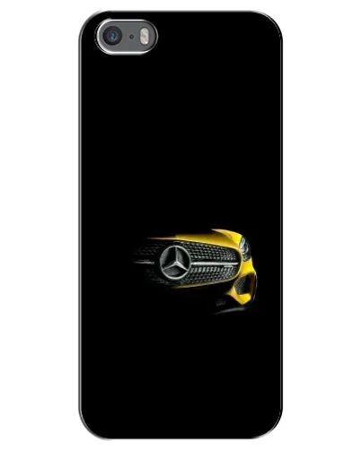 Чохол для iPhone 5 / 5s / SE з картинкою «Mercedes — ретро стиль»