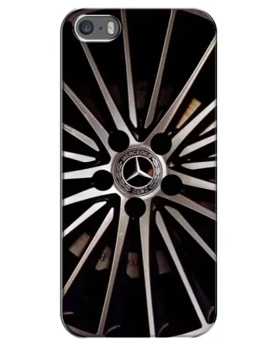 Чехол для iPhone 5 / 5s / SE с картинкой «Диск Mercedes»