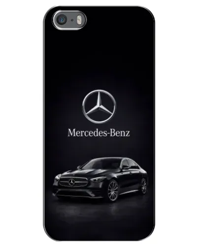 Чохол для iPhone 5 / 5s / SE з картинкою «Mercedes — решітка радіатора»