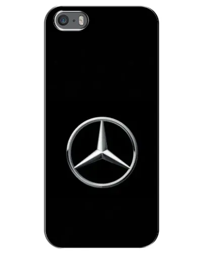 Чохол для iPhone 5 / 5s / SE з картинкою «Mercedes класичний лого»
