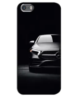 Чохол для iPhone 5 / 5s / SE з картинкою «Світло фар Mercedes»