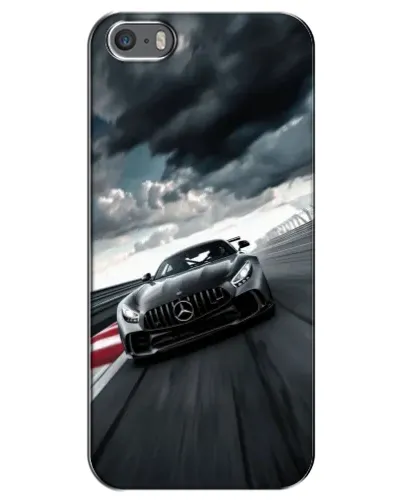 Чохол для iPhone 5 / 5s / SE з картинкою «Гоночний Mercedes AMG»