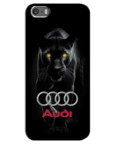 Чохол для iPhone 5 / 5s / SE з картинкою «Пантера та Audi»