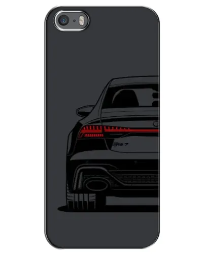 Чохол для iPhone 5 / 5s / SE з картинкою «Задня частина Audi — арт»
