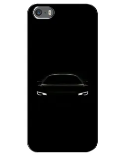 Чохол для iPhone 5 / 5s / SE з картинкою «Погляд Audi у темряві»