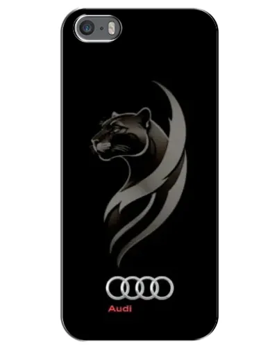 Чохол для iPhone 5 / 5s / SE з картинкою «Графіка — пантера та Audi»
