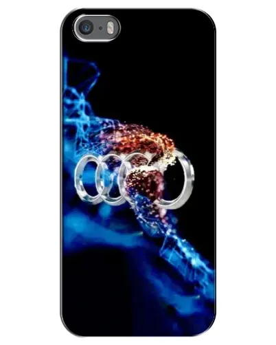 Чохол для iPhone 5 / 5s / SE з картинкою «Енергія лого Audi»