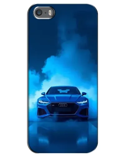Чохол для iPhone 5 / 5s / SE з картинкою «Audi — блакитна енергія»