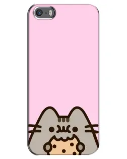 Чехол для iPhone 5 / 5s / SE с картинкой «Pusheen и печенье» Чехол для iPhone 5 / 5s / SE с картинкой «Pusheen и печенье»
