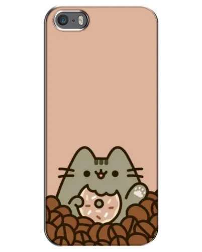Чохол для iPhone 5 / 5s / SE з картинкою «Кавовий Пушин» Чохол для iPhone 5 / 5s / SE з картинкою «Кавовий Пушин»