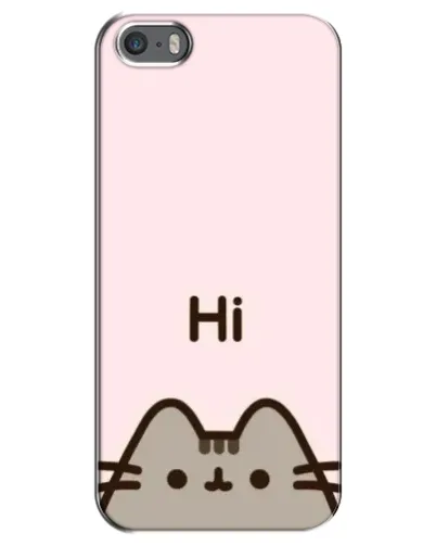 Чохол для iPhone 5 / 5s / SE з картинкою «Пушин каже Hi» Чохол для iPhone 5 / 5s / SE з картинкою «Пушин каже Hi»