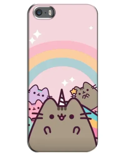 Чохол для iPhone 5 / 5s / SE з картинкою «Єдиноріг Pusheen» Чохол для iPhone 5 / 5s / SE з картинкою «Єдиноріг Pusheen»