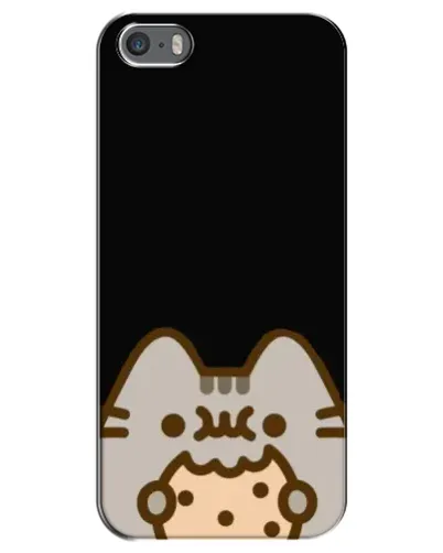 Чохол для iPhone 5 / 5s / SE з картинкою «Пушин на чорному» Чохол для iPhone 5 / 5s / SE з картинкою «Пушин на чорному»