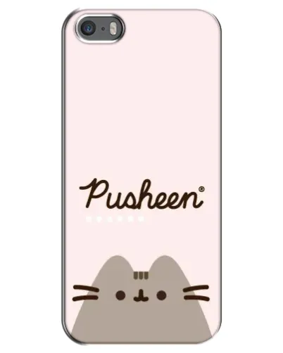 Чохол для iPhone 5 / 5s / SE з картинкою «Pusheen логотип» Чохол для iPhone 5 / 5s / SE з картинкою «Pusheen логотип»