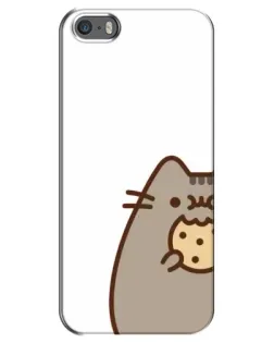 Чохол для iPhone 5 / 5s / SE з картинкою «Пушин з печивом»