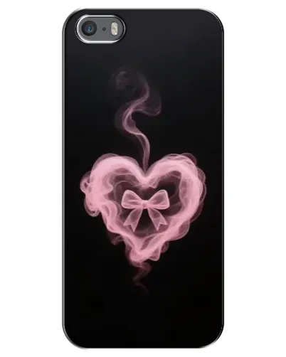Чохол для iPhone 5 / 5s / SE з картинкою «Димчасте серце»