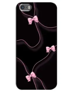 Чохол для iPhone 5 / 5s / SE з картинкою «Рожеві стрічки»