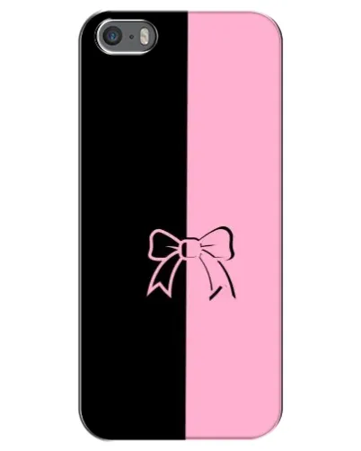 Чохол для iPhone 5 / 5s / SE з картинкою «Половинки банту»