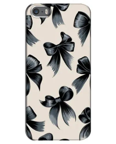 Чохол для iPhone 5 / 5s / SE з картинкою «Банти Coquette»