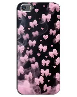 Чохол для iPhone 5 / 5s / SE з картинкою «Неонове мереживо»