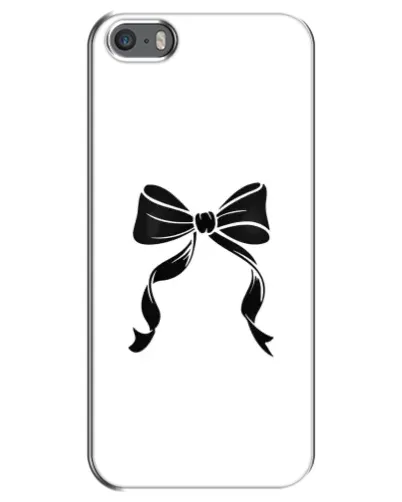 Чохол для iPhone 5 / 5s / SE з картинкою «Класичний бант»