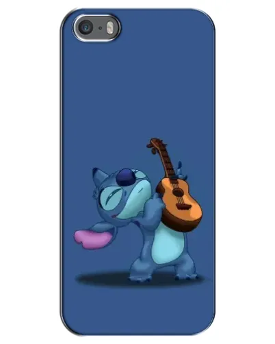 Чехол для iPhone 5 / 5s / SE с картинкой «Стич с укулеле» Чехол для iPhone 5 / 5s / SE с картинкой «Стич с укулеле»