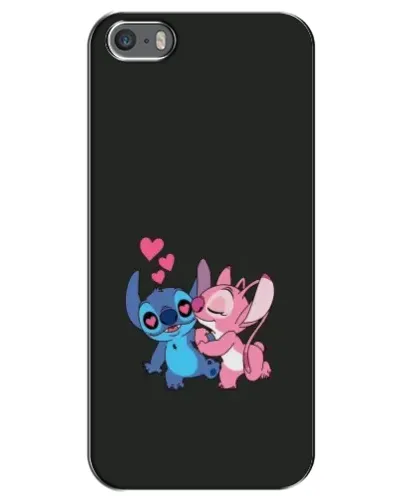 Чехол для iPhone 5 / 5s / SE с картинкой «Анжел целует Стича» Чехол для iPhone 5 / 5s / SE с картинкой «Анжел целует Стича»