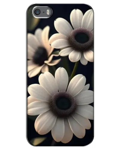 Чохол для iPhone 5 / 5s / SE з картинкою «Білі маргаритки макро» Чохол для iPhone 5 / 5s / SE з картинкою «Білі маргаритки макро»
