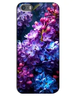 Чохол для iPhone 5 / 5s / SE з картинкою «Бузковий цвіт»