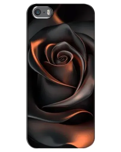 Чохол для iPhone 5 / 5s / SE з картинкою «Шовкова чорна троянда» Чохол для iPhone 5 / 5s / SE з картинкою «Шовкова чорна троянда»