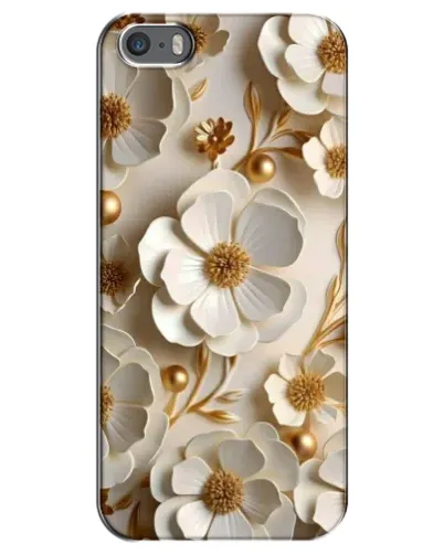Чохол для iPhone 5 / 5s / SE з картинкою «Білі паперові квіти» Чохол для iPhone 5 / 5s / SE з картинкою «Білі паперові квіти»