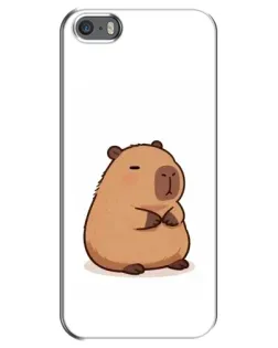 Чохол для iPhone 5 / 5s / SE з картинкою «Товстенька капібара» Чохол для iPhone 5 / 5s / SE з картинкою «Товстенька капібара»