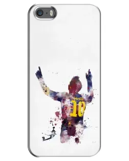 Чохол для iPhone 5 / 5s / SE з картинкою «Messi Barca»
