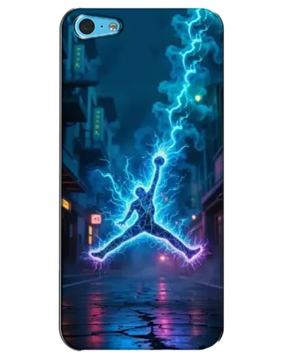 Чохол для iPhone 5c з картинкою «Jordan Gold Jumpman»