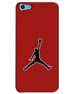 Чохол для iPhone 5c з картинкою «Jordan Red Back»