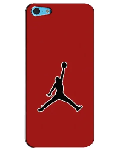 Чохол для iPhone 5c з картинкою «Jordan Red Back»