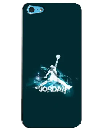 Чохол для iPhone 5c з картинкою «Jordan Blue Fire»