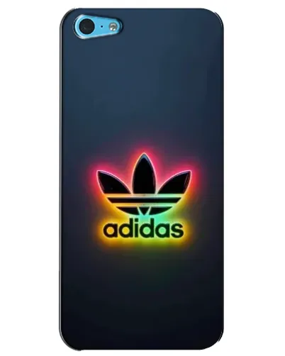 Чохол для iPhone 5c з картинкою «Неоновий Adidas»