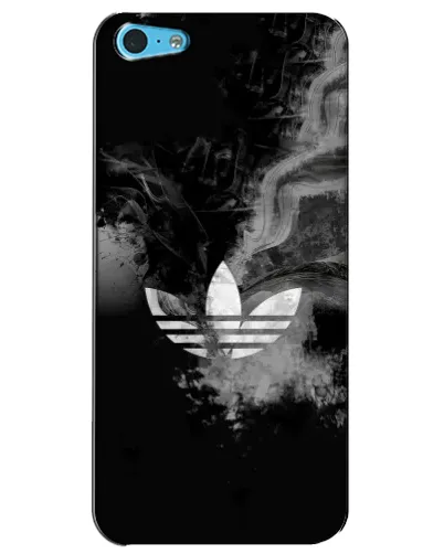 Чохол для iPhone 5c з картинкою «Абстрактний дим Adidas»