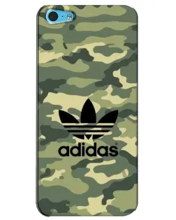 Чохол для iPhone 5c з картинкою «Мілітарі стиль Adidas»