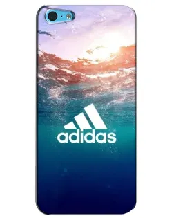 Чохол для iPhone 5c з картинкою «Океанська глибина адідас»