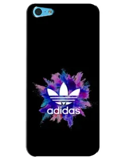 Чохол для iPhone 5c з картинкою «Вибух фарб Adidas»