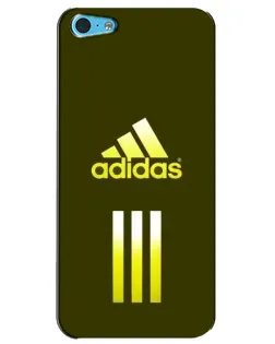 Чохол для iPhone 5c з картинкою «Оливковий градієнт Adidas»