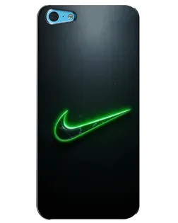 Чохол для iPhone 5c з картинкою «Неоновий контур Nike» Чохол для iPhone 5c з картинкою «Неоновий контур Nike»